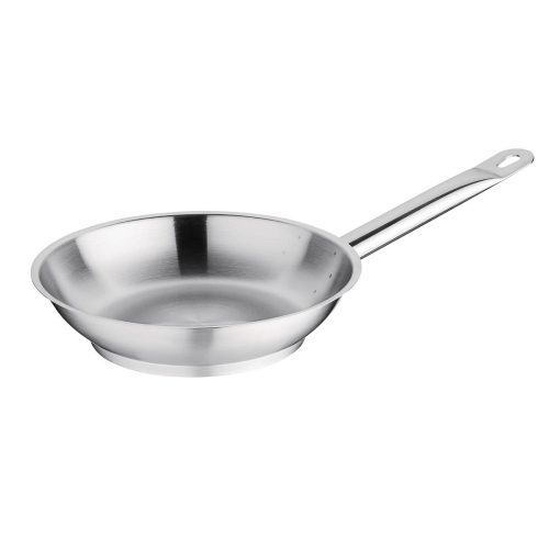 Vogue Stainless Steel Induction Frying Pan 200mm (M924)