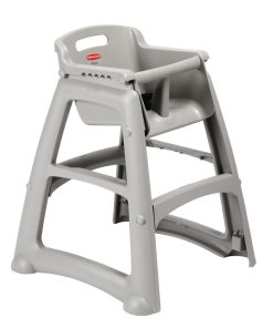 Rubbermaid Sturdy Stacking High Chair Platinum (M959)