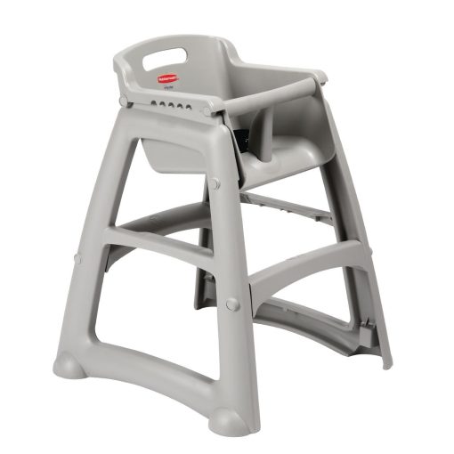 Rubbermaid Sturdy Stacking High Chair Platinum (M959)