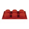 Pavoni Formaflex Silicone Muffin Mould 6 Cup (N933)