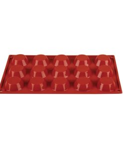 Pavoni Formaflex Silicone Tartlet Mould 15 Cup (N935)