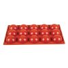 Pavoni Formaflex Silicone Half Sphere Mould 15 Cup (N936)