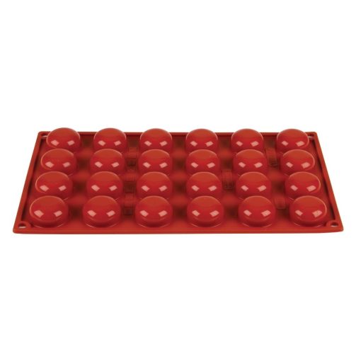 Pavoni Formaflex Silicone Pomponette Mould 24 Cup (N940)