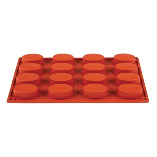 Pavoni Formaflex Silicone Oval Mould 16 Cup (N951)