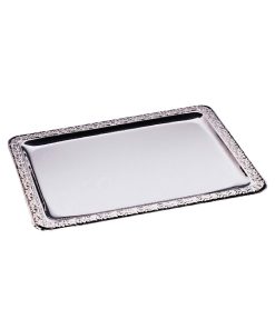 APS Stainless Steel Rectangular Service Tray 420mm (P005)
