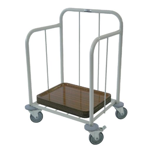 Craven Steel Tray Stacking Trolley (P102)