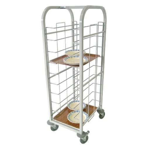Craven Steel Self Clearing Trolley 10 Shelves (P103)