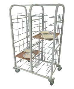 Craven Steel Self Clearing Trolley 20 Trays (P104)