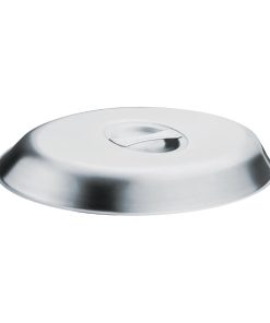 Olympia Oval Vegetable Dish Lid 250 x 170mm (P182)