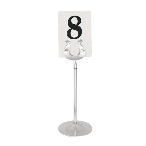 Stainless Steel Table Number Stand 205mm (P343)
