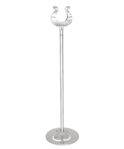 Stainless Steel Table Number Stand 305mm (P344)