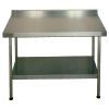 Franke Sissons Stainless Steel Wall Table with Upstand 600x600mm (P377)