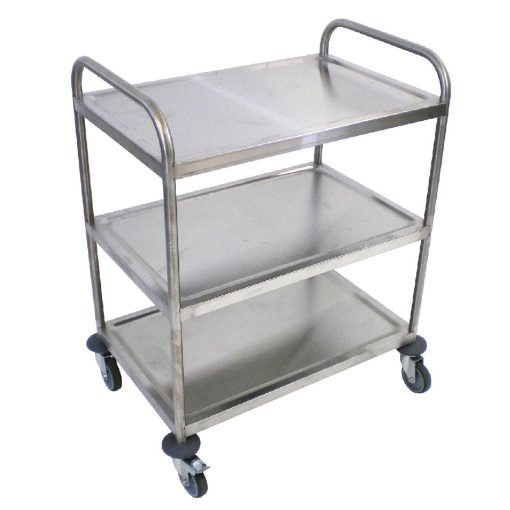 Craven Stainless Steel 3 Tier Clearing Trolley (P479)
