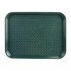Kristallon Large Polypropylene Fast Food Tray Green 450mm (P511)