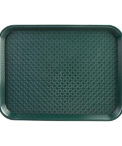 Kristallon Large Polypropylene Fast Food Tray Green 450mm (P511)