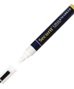 Securit 6mm Liquid Chalk Pen White (P520)