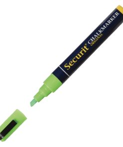 Securit 6mm Liquid Chalk Pen Green (P526)