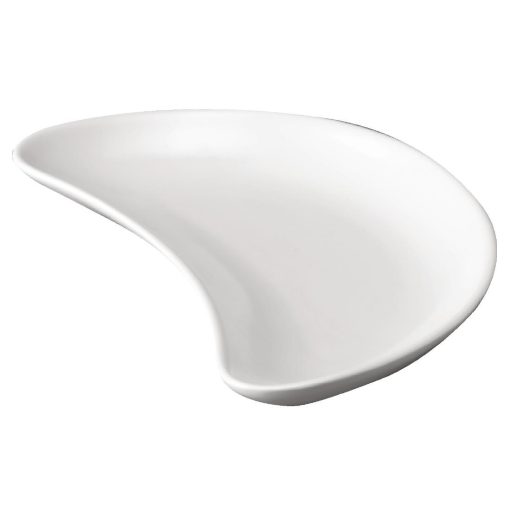 Churchill Whiteware Crescent Salad Plates 202mm (Pack of 12) (P618)