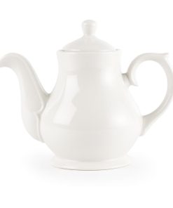 Churchill Whiteware Sandringham Tea and Coffee Pots 426ml (Pack of 4) (P746)