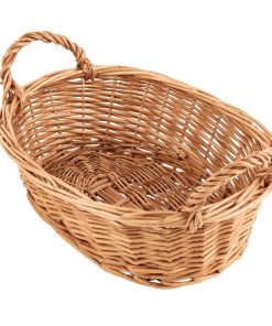 Willow Large Oval Table Basket (P763)