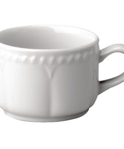 Churchill Buckingham Stackable Tea Cups 212ml (Pack of 24) (P850)