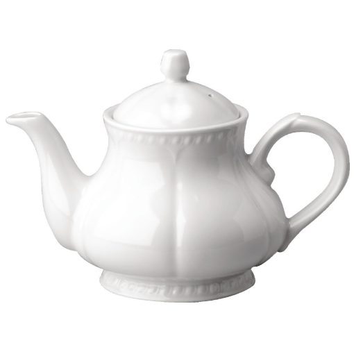 Churchill Buckingham White Teapots 600ml (Pack of 4) (P865)