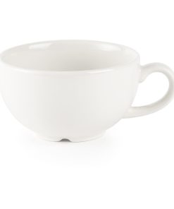 Churchill Plain Whiteware Cappuccino Cups 227ml (Pack of 24) (P882)