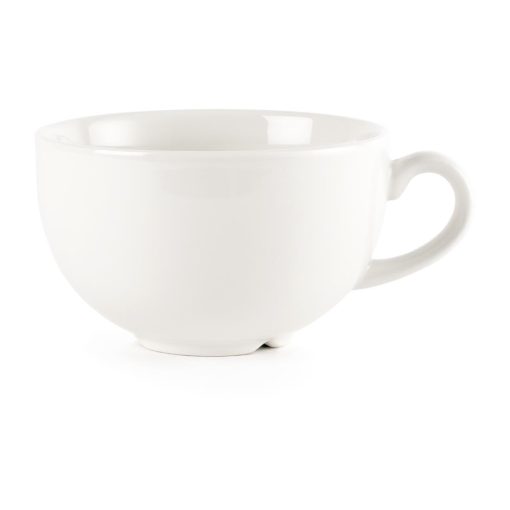 Churchill Plain Whiteware Cappuccino Cups 340ml (Pack of 24) (P883)