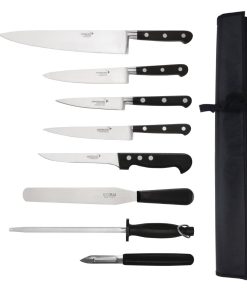Deglon Sabatier 8 Piece Chef Knife Set (S004)