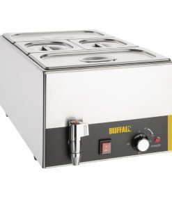Buffalo Bain Marie with Tap and Pans (S047)