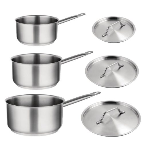 Special Offer - Vogue Saucepan Set (Pack of 3) (S128)