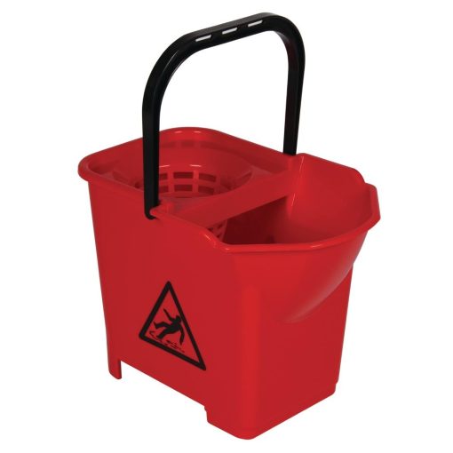 Jantex Colour Coded Mop Bucket Red (S222)