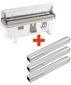 Special Offer Wrapmaster 3000 Dispenser and 3 x 300m Cling Film (S568)