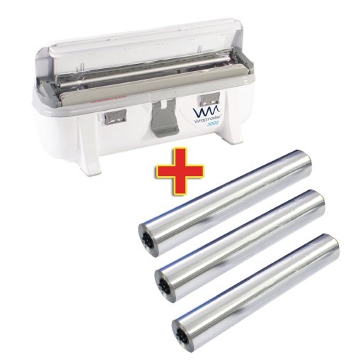 Special Offer Wrapmaster 3000 Dispenser and 3 x 90m Foil (S598)