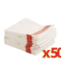 Bulk Buy Glass Cloths (E910) (Pack of 50) (S646)