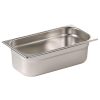Vogue Stainless Steel Gastronorm Pan Set 5 x 1/3 & 1 x 1/2 (S727)