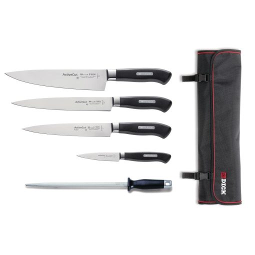 Dick Active Cut 5 Piece Knife Set with Wallet (S903)