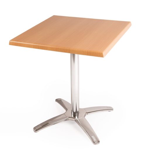 Special Offer Bolero Square Beech Table Top and Base Combo (SA224)