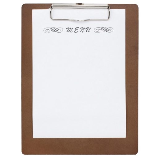 Special Offer Wooden Menu Presentation Clipboard A5 (Pack of 10) (SA371)