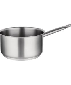 Vogue Stainless Steel Saucepan 5Ltr with Lid (SA605)
