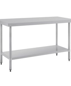 Vogue Stainless Steel Prep Table 1500mm (T377)
