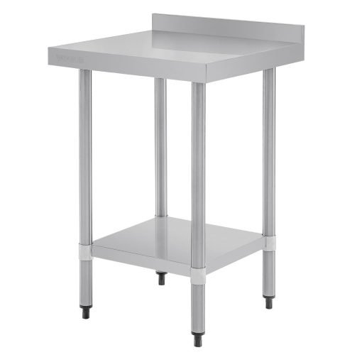 Vogue Stainless Steel Prep Table with Upstand 600mm (T379)