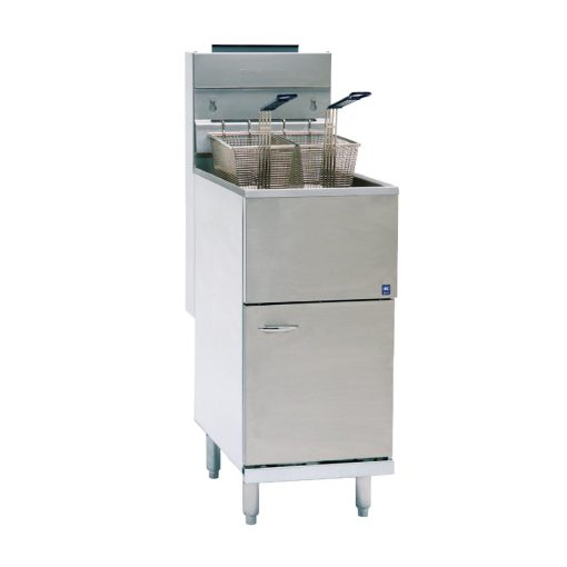 Pitco Single Tank Twin Basket Free Standing Propane Gas Fryer CE-35CS (T941-P)