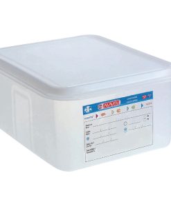 Araven Polypropylene 1/2 Gastronorm Food Container 10Ltr (Pack of 4) (T988)