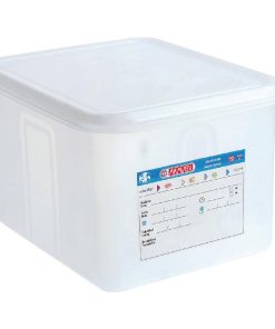 Araven Polypropylene 1/2 Gastronorm Food Container 12.5Ltr (Pack of 4) (T989)
