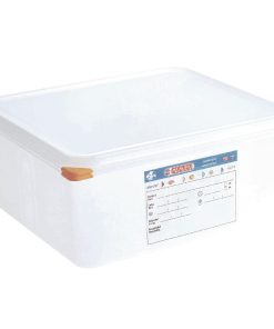Araven Polypropylene 2/3 Gastronorm Food Storage Container 13.5Ltr (Pack of 4) (T990)