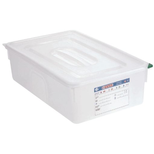Araven Polypropylene 1/1 Gastronorm Food Storage Box 21Ltr (Pack of 4) (T991)