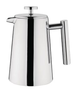 Olympia Insulated Art Deco Stainless Steel Cafetiere 6 Cup (U073)