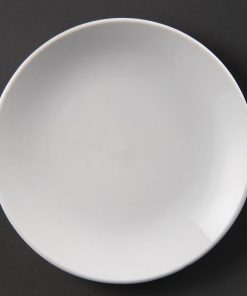 Olympia Whiteware Coupe Plates 150mm (Pack of 12) (U075)