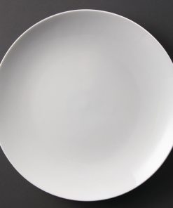 Olympia Whiteware Coupe Plates 310mm (Pack of 6) (U081)